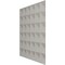 Ekena Millwork 19 5/8in. W x 19 5/8in. H Damon EnduraWall Decorative 3D Wall Panel Covers 2.67 Sq. Ft. WP20X20DAISG - alternate 3